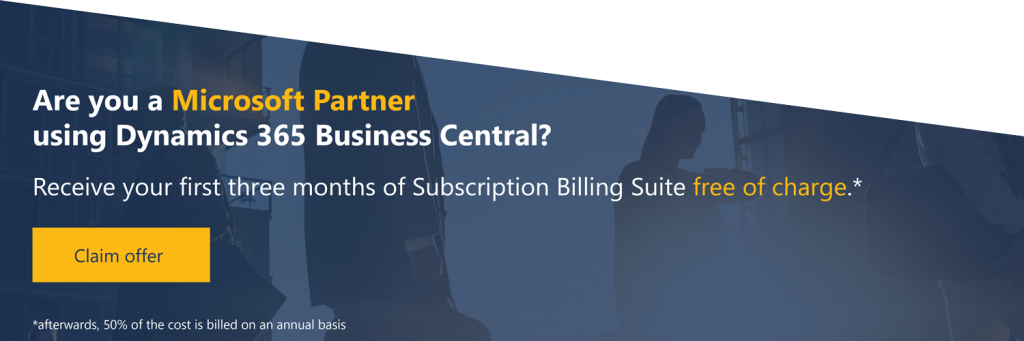 Subscription billing CTA